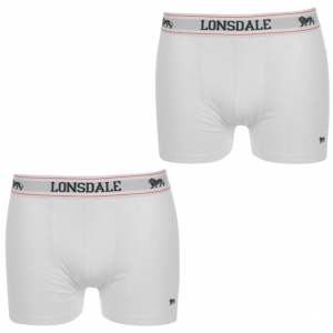 Lonsdale Trunk kalsonger vit 2-pack Lonsdale Trunk kalsonger vit 2-pack